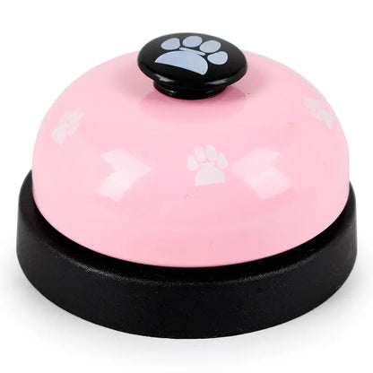 1pc Pet Toy Training Dinner Small Bell Footprint Dog Toys for Teddy Puppy Pet Call Puppy Accessories Pet Toys