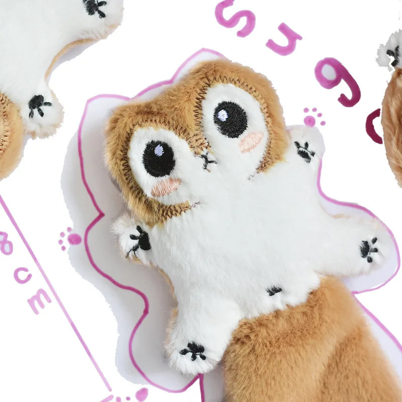 Pet Cute Animals Toy Pet Dog Plush Sound Toy Teddy Bear  Pet Plush Toys Interactive Toy Puppy Dog Accessories for Small Dogs