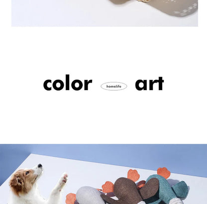 Dogs bite geese with their mouths, making sounds, playing fish, biting pets, cleaning teeth, interactive training for pets Whole