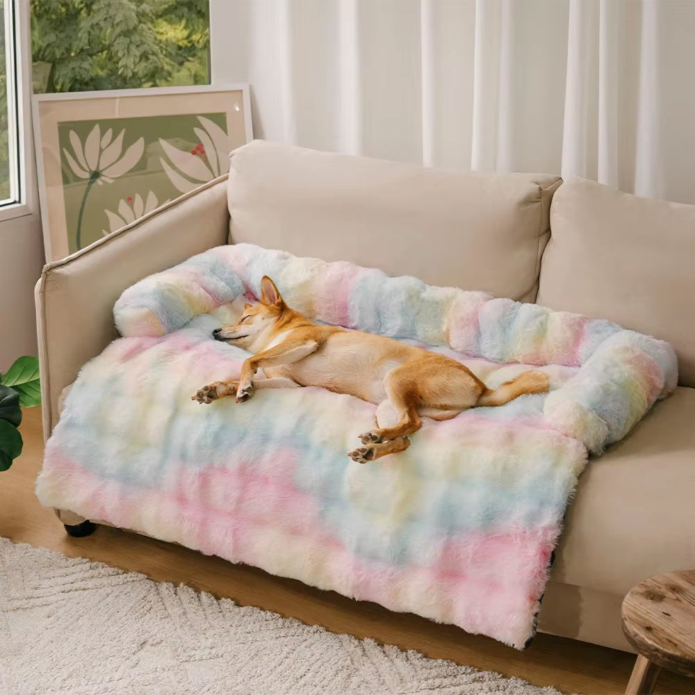 Plush Dog Bed & Couch Protector – the Ultimate Cozy Haven for Your Pup